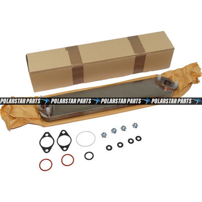 قطعات یدکی موتور ایسوزو بیل مکانیکی 6HK1 المنت کولر روغن ZAX330 1-21723066-0