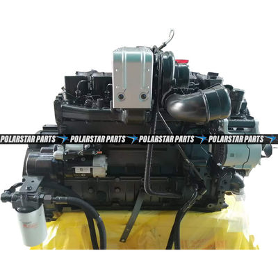 موتور بیل مکانیکی کامینز مونتاژ PC200-6 Complete 6BT5.9 موتور 6D102