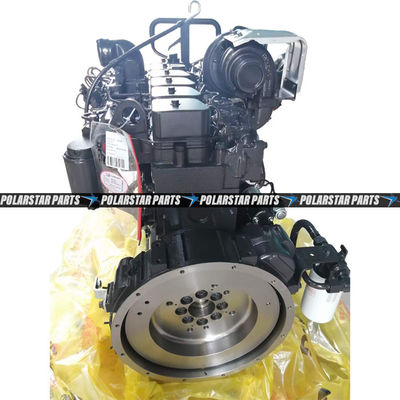 موتور بیل مکانیکی کامینز مونتاژ PC200-6 Complete 6BT5.9 موتور 6D102