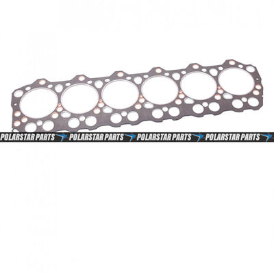 کیت گسکت تعمیرات اساسی بیل مکانیکی Sk200-6 6d34 سیلندر دیزل سر گسکت Me081734
