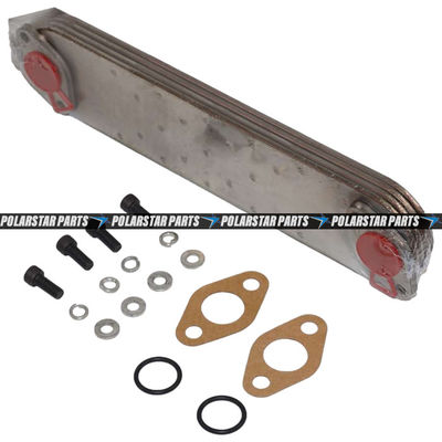 هسته های خنک کننده روغن ZAX120 Isuzu 4BG1 قطعات موتور بیل مکانیکی 4 لایه 8-97032025-0