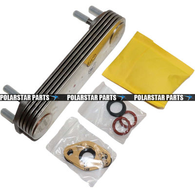 قطعات موتور بیل مکانیکی میتسوبیشی 6d31 6d34 Me013360 هسته کولر روغن کوبلکو